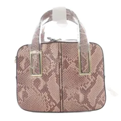 リリーブラウン ショルダーバッグ 2way フェイクレザー ピンク