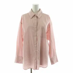 ジャスグリッティー JUSGLITTY 23SS パールボタンシャツ シャツ ブラウス 長袖 1 ピンク 43110400  /NQ
