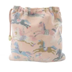 フェイラー FEILER ラブラリーバイ ラブリーモクバ 巾着 ポーチ ピンク