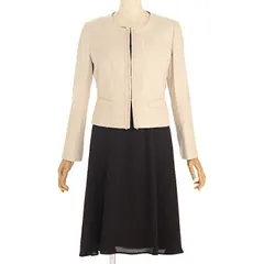 LA VORO ONE　フォーマルスーツ　レディース　ママスーツ　ワンピース　入学式　卒業式　セレモニースーツ　結婚式　学校行事 13号　LLサイズ【cxz00113】