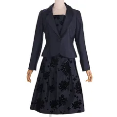 LA VORO ONE　フォーマルスーツ　ママスーツ　スカート　入学式　卒業式　セレモニー　
結婚式　学校行事 9号　Mサイズ【cxz0069】