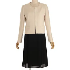 LA VORO ONE　フォーマルスーツ　レディース　ママスーツ　ワンピース　入学式　卒業式　セレモニースーツ　結婚式　学校行事 11号　Lサイズ【cxz00311】