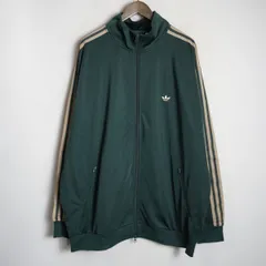 新品 23AW adidas アディダス ベッケンバウアー トラック トップ ジャケット ジャージ ダブル フル ジップ IN1001 緑 サイズ 2XL 628P★4