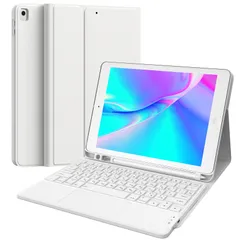 【数量限定】アイパッド10.2インチ[ マグネット type-c充電式 [ペンシルホルダー付き] 多角度調整 脱着式 アイパッド10.2/Air3/Pro タッチパッド搭載 bluetoothキーボード 10.2/10.5 iPad iPad 10.5（201