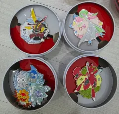 プサン ポケットモンスター ポップアップ メタルバッジ キャス퐁 ガルネイト ホウオウ ドータクン まとめ売り