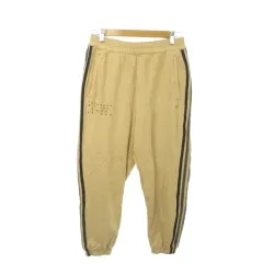 アディダス adidas スウェットパンツ M ベージュ スリーストライプス  ロゴ /AO14 ■GY99