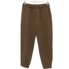 ジャーナルスタンダード ラックス JOURNAL STANDARD LUXE 21AW イージーパンツ テーパード クロップド丈 S 茶 /UO