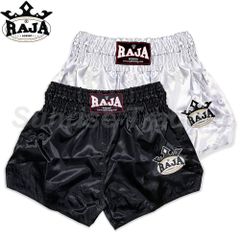 RAJA（ラジャ） 黒 キックパンツ（ムエタイパンツ） XLサイズ 未使用品
