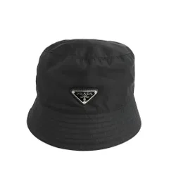 【名古屋】プラダ Re-Nylon バケットハット XL ブラック 2HC137 2DMI トライアングルロゴ メンズ