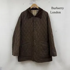 バーバリーロンドン キルティング ジャケット ノバチェック ロゴ ボタン メンズ 表記無し ISItems【USED】【古着】【中古】50150678