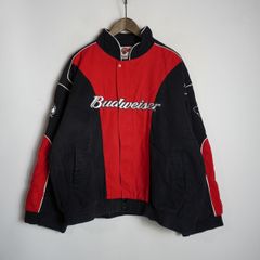 レーシングジャケット【メンズ3XL】ブラック バドワイザー レーシングジャケット【メンズ3XL】ブラック バドワイザー - メルカリ