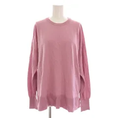 ジャーナルスタンダード レリューム JOURNAL STANDARD relume クールコットンワイドプルオーバー ニット セーター 長袖 F ピンク /YM ■MA