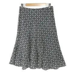 美品☆ UNTITLED アンタイトル ひざ丈 スカート Mサイズ　b819