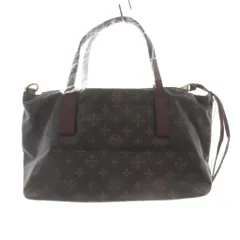 ラシット RUSSET ナイロン モノグラム ハンドバッグ ショルダーバッグ 2way グレー 紫