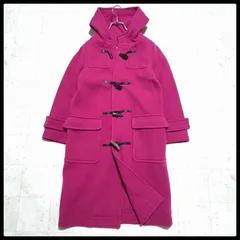 ミラオーウェン ロングダッフルコート 希少カラー ピンク 羊毛