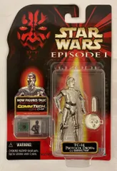HASBRO COLLECTION 3 / COMM TECH STAR WARS / EPISODE 1 (THE PHANTOM MENACE) TC-14 PROTOCOL DROID 3.5インチ