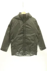 【中古】 BEAMS メンズ中綿ジャケット S PRIMALOFT タクティカルジャケット BEAMS S 黒 ブラック 無地