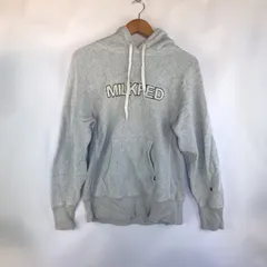 MILKFED.×Champion リバースウィーブ コラボパーカー グレー S 3102202601080001