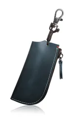 [亀登鞄製作所] キーケース メンズ 【 上質な本革使用 】【 車・家の鍵を一緒に収納 】 スマートキーケース (スマートキー対応) (牛革の最表面のみ採用) (柔らかい肌触り) キーカバー スマートキー 革 本革 車 鍵ケース カバー レディース  ...