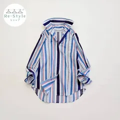 LORO PIANA　ロロピアーナ　長袖シャツ　コットンポプリン生地　マルチストライプ　最高級　現行　サイズ　36/M