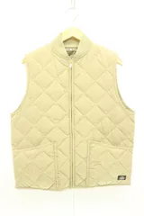 【中古】 niko and... メンズベスト ジレ L キルティングベスト/DICKIES × niko and.../L/ベージュ 肌色/無地