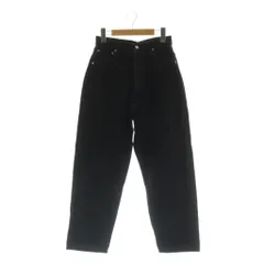 リノ LINO &CO LUCY HIGH WAIST TAPERED JEANS デニムパンツ ジーンズ テーパード 01 ブラック /MY ■OS