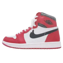 美品 ナイキ NIKE AIR JORDAN 1 HIGH OG "LOST & FOUND/CHICAGO" エアジョーダン1 ハイカット スニーカー シューズ シカゴ ロストアンドファウンド レザー DZ5485-612 US8.5 26.5cmのサムネイル