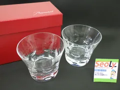 バカラ ベルーガ タンブラー グラス ペアグラス ロックグラス ガラス コップ 食器 美品