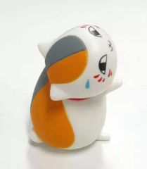 [중고] 피규어 냥코 선생님(오른쪽 눈선/땀) [나츠메 친구장] mob(미니 피규어)