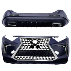 【引取可】RAV4 ラブ4 フェイスチェンジ キット RX風 スピンドルグリル リアバンパー 50系 ABS製 未塗装 顔面移植 フェイス チェンジ エアロ 配線付き Adventure アドベンチャー rav4 カスタム XAA50 XAH50 XAP50