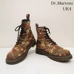 【未使用品】ドクターマーチン 花柄ミディアムブーツ　8ホール　レディース ドクターマーチン Dr.Martens レディース 8ホールブーツ 1460 PASCAL