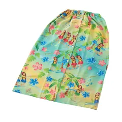 【人気商品】サラッとドライ「 ハワイアンまきまきタオル」 83㎝×125㎝ 光触媒マイクロファイバー アスカタオル 抗菌・消臭タオル