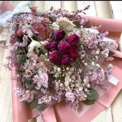 特大　ドライフラワー＆プリザーブドフラワー　ブーケ