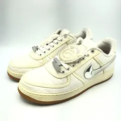 【中古】Travis Scott × Nike Air Force 1 Low (AF100) 26.5cm AQ4211-100 トラヴィススコット × ナイキ エアフォース1 ロー (AF100)[17]