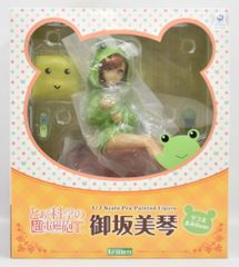 御坂美琴 フード☆るっく ゲコ太ver. フィギュア + 限定タペストリー 御坂美琴 フード☆るっく ゲコ太ver.