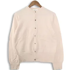 Mila Owen ミラオーウェン 秋冬 ロゴ刺繍★ ウール ニット カーディガン Sz.1 レディース