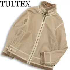 TULTEX OUTDOOR タルテックス 秋冬★ ボア フェイク ムートン ブルゾン ジャケット Sz.M メンズ