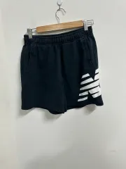 アラーブ ヴィンテージ ニューバランス 黒 ハーフパンツ ロゴ S