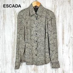 ESCADA エスカーダ シルクブラウス ペイズリー レディース 36 S - メルカリ