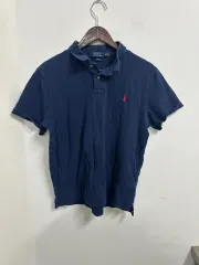 アラブヴィンテージ ポロラルフローレン ネイビー 半袖カラーTシャツ 105