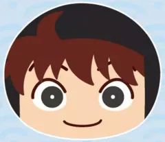 【中古】ぬいぐるみマスコット・ぬいぐるみバッジ 土井半助 「忍たま乱太郎 おまんじゅうにぎにぎマスコット弐」