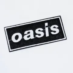 再入荷！送料無料！ ★刺繍アイロンワッペン★【 Oasis ( オアシス )  】 〚アメリカン雑貨 アメトイ〛
