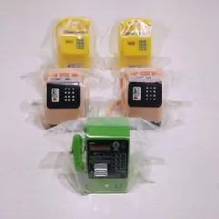 【匿名配送】NTT東日本　 NTT西日本　公衆電話ガチャコレクション 番外編　3種　5個