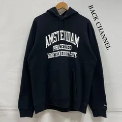 バックチャンネル AMSTERDAM アムステルダム プルオーバー パーカー フーディー ロゴ プリント メンズ L ISItems【USED】【古着】【中古】50150744のサムネイル