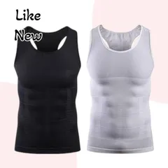 【未使用】Tersila 2枚セット Lサイズ メンズ スポーツインナー  加圧インナー ノースリーブ トレーニングウェア タンクトップ  スポーツ