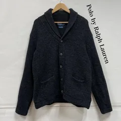 ポロバイラルフローレン ショールカラー カーディガン リブ編み ウール メンズ M ISItems【USED】【古着】【中古】50150756