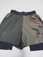 美品　メンズ  アンダーアーマー スパッツ付きHEATGEAR ショートパンツ  MD