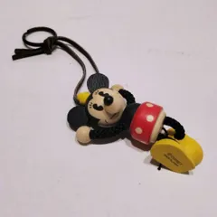 【匿名配送】ディズニー　 ミニーマウス　木製キーホルダー　レトロ風　日本製　Disney