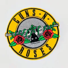 送料無料！ ★刺繍アイロンワッペン★【 Guns N' Roses / GN'R（ガンズアンドローゼズ）】 〚アメリカン雑貨 アメトイ〛