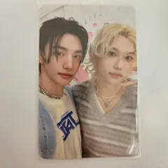 Stray Kids(ストレイキッズ・スキズ・SKZ)ファンミーティング SKZ 5'CLOCK ユニットトレカ ケミトレカ ヒョンジン(HYUNJIN)フィリックス(FELIX・ヨンボク)